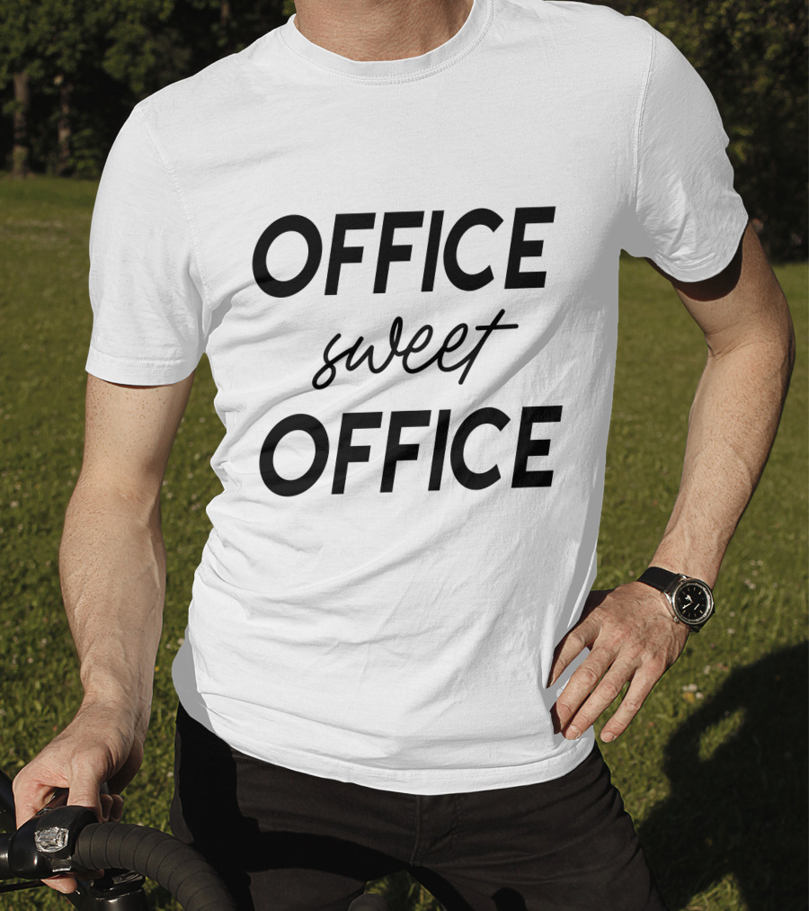 Shirts Of The Times Flower Debate Office Sweet Office T-Shirt
