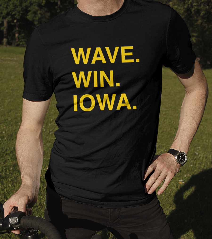 Wave Win Iowa Cody Hills UI Childrens Hawkeyes Obvious Merch T-Shirt