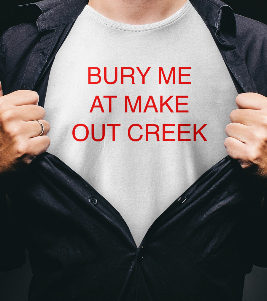 Mitski Merch Store Bury Me At Make Out Creek White Shirt Mitski Leaks T-Shirt