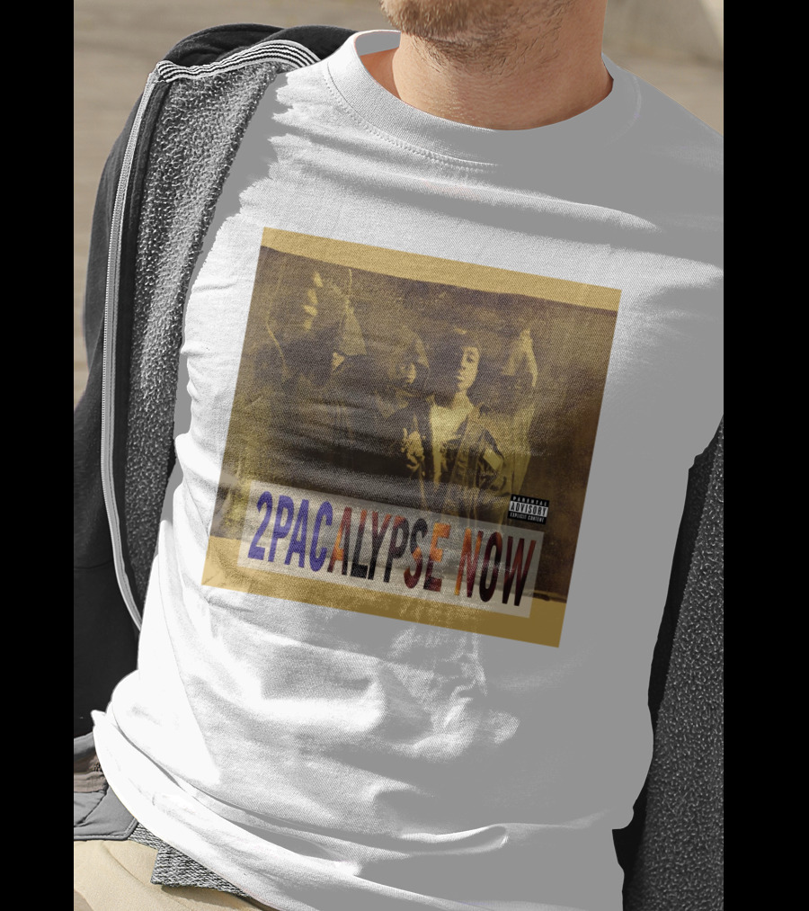 2Pacalypse Now Album Cover Homage Book Of Shady Image T-Shirt
