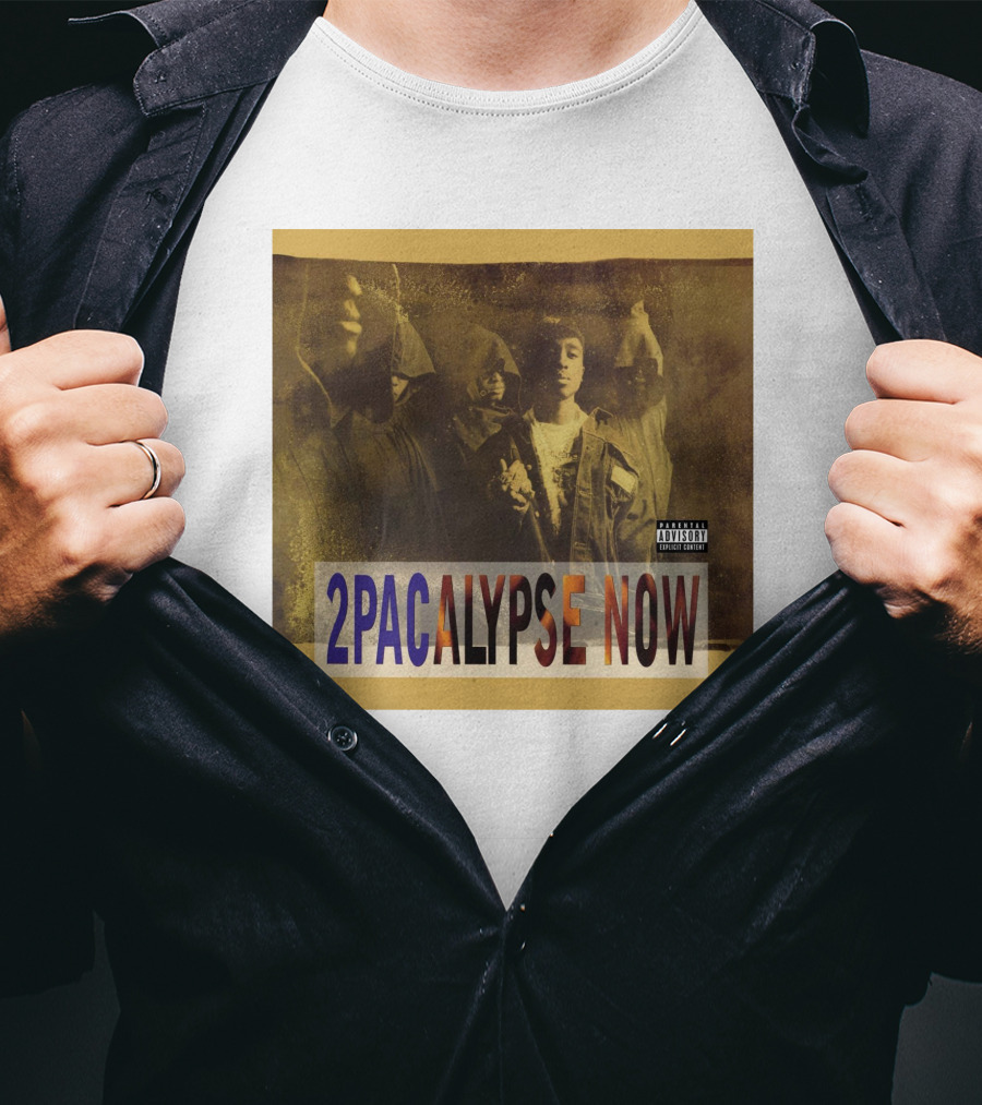 2Pacalypse Now Album Cover Homage Book Of Shady Image T-Shirt