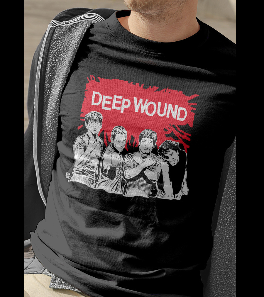 Dinosaur Jr Kfu Store Merch Deep Wound Punk Band T-Shirt