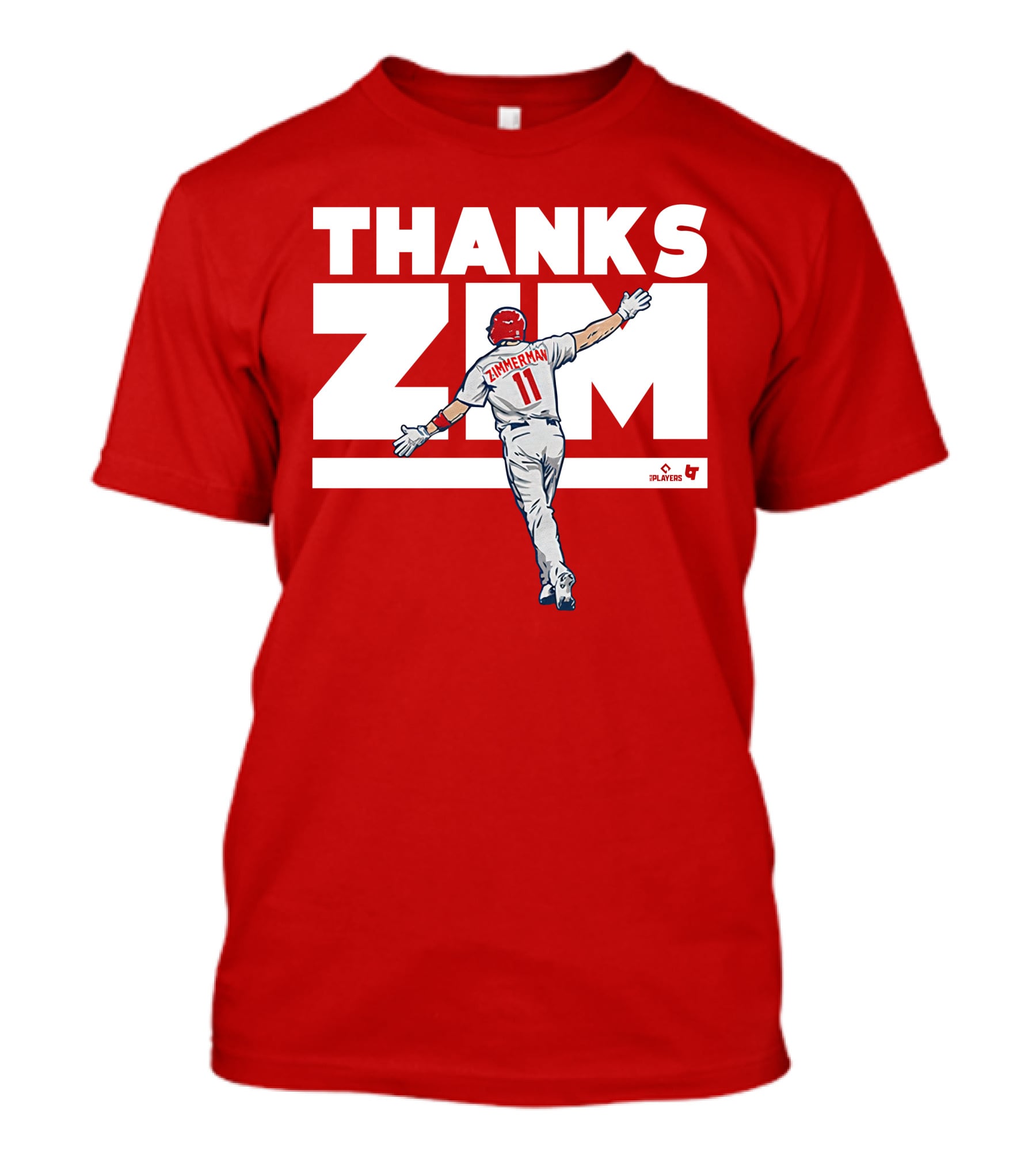 Ryan Zimmerman Thanks Zim Washington Nationals Fans Players Association T-Shirt