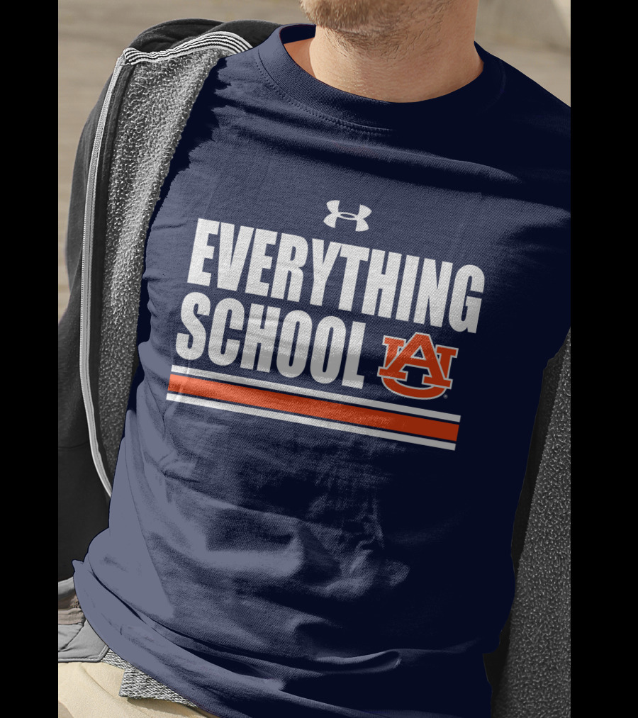 Everything School Auburn Football Under Armour Jarquez Hunter Derick Hall T-Shirt