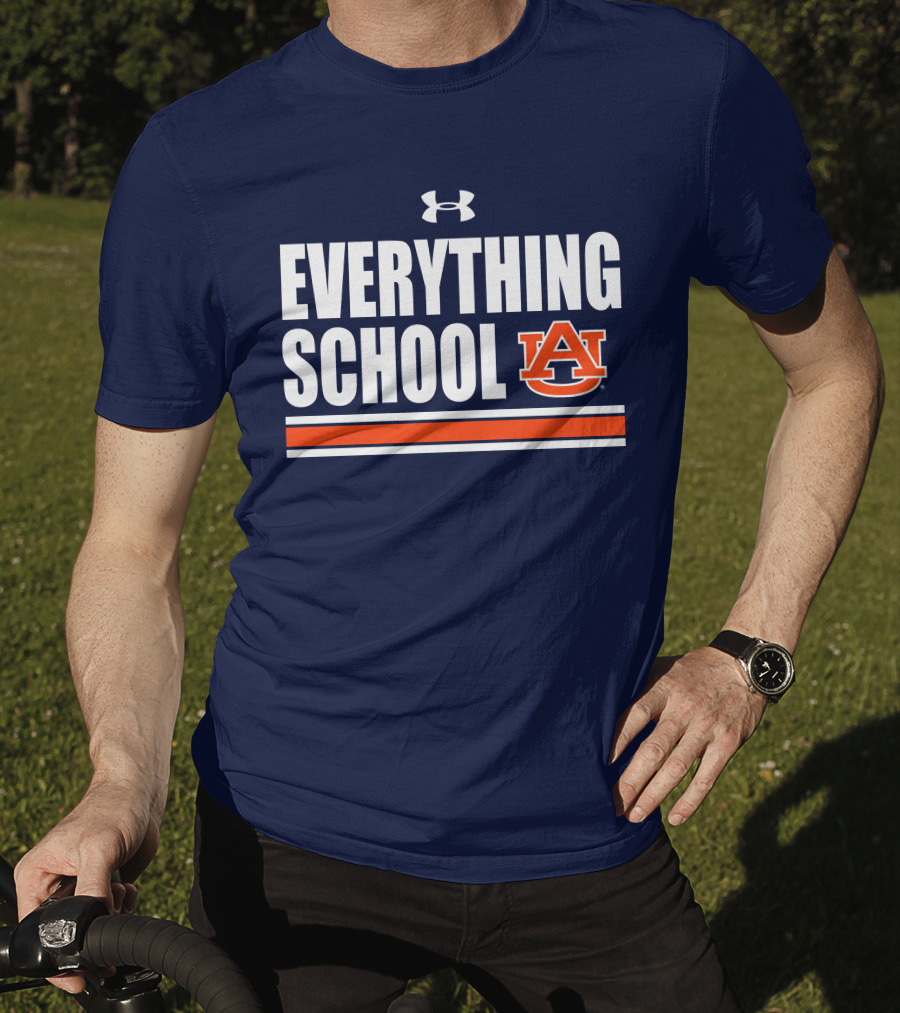 Everything School Auburn Football Under Armour Jarquez Hunter Derick Hall T-Shirt