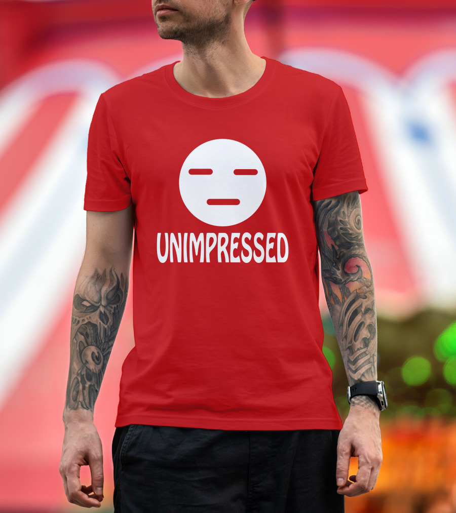 Unimpressed Mood Icon Carol Anne Talks Comics T-Shirt