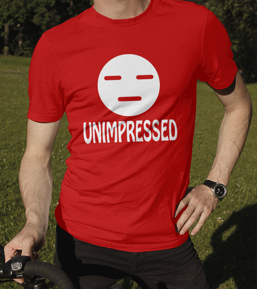 Unimpressed Mood Icon Carol Anne Talks Comics T-Shirt