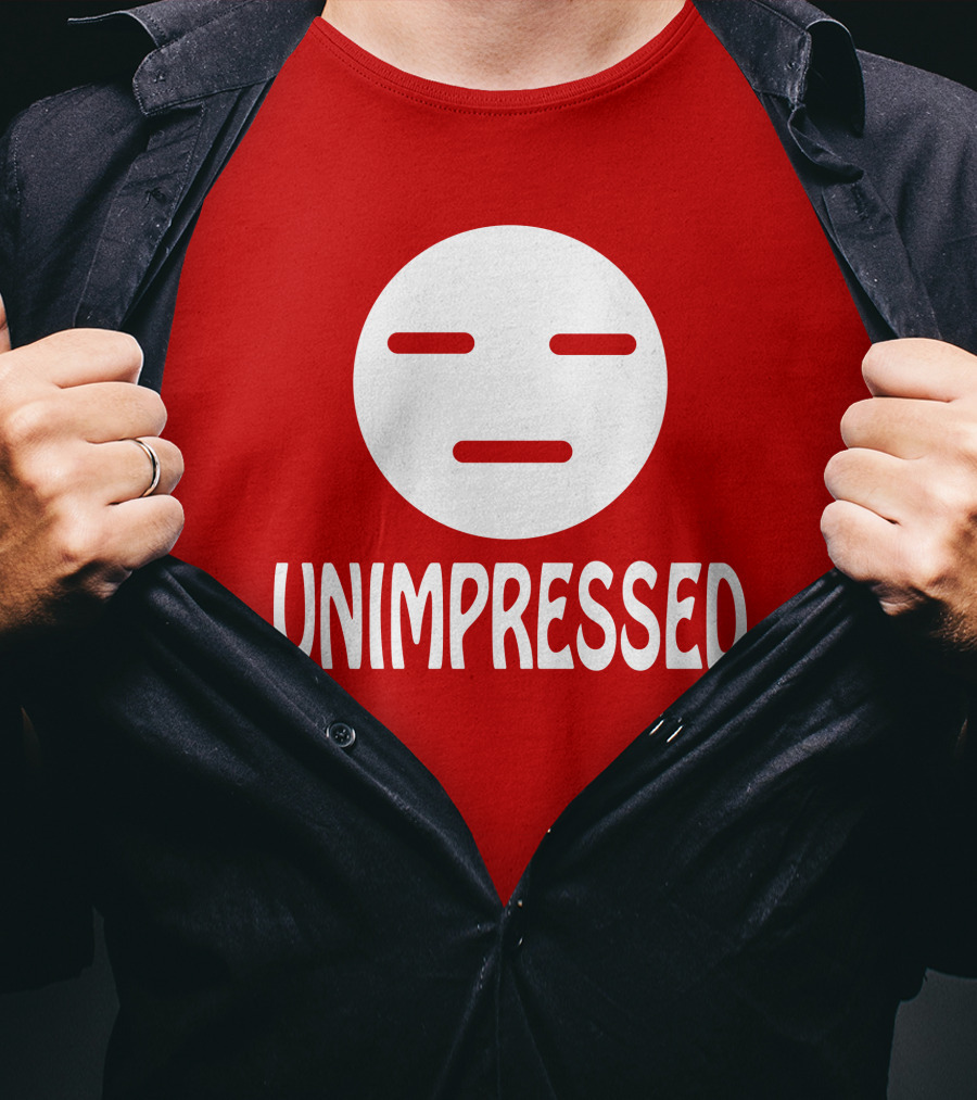 Unimpressed Mood Icon Carol Anne Talks Comics T-Shirt