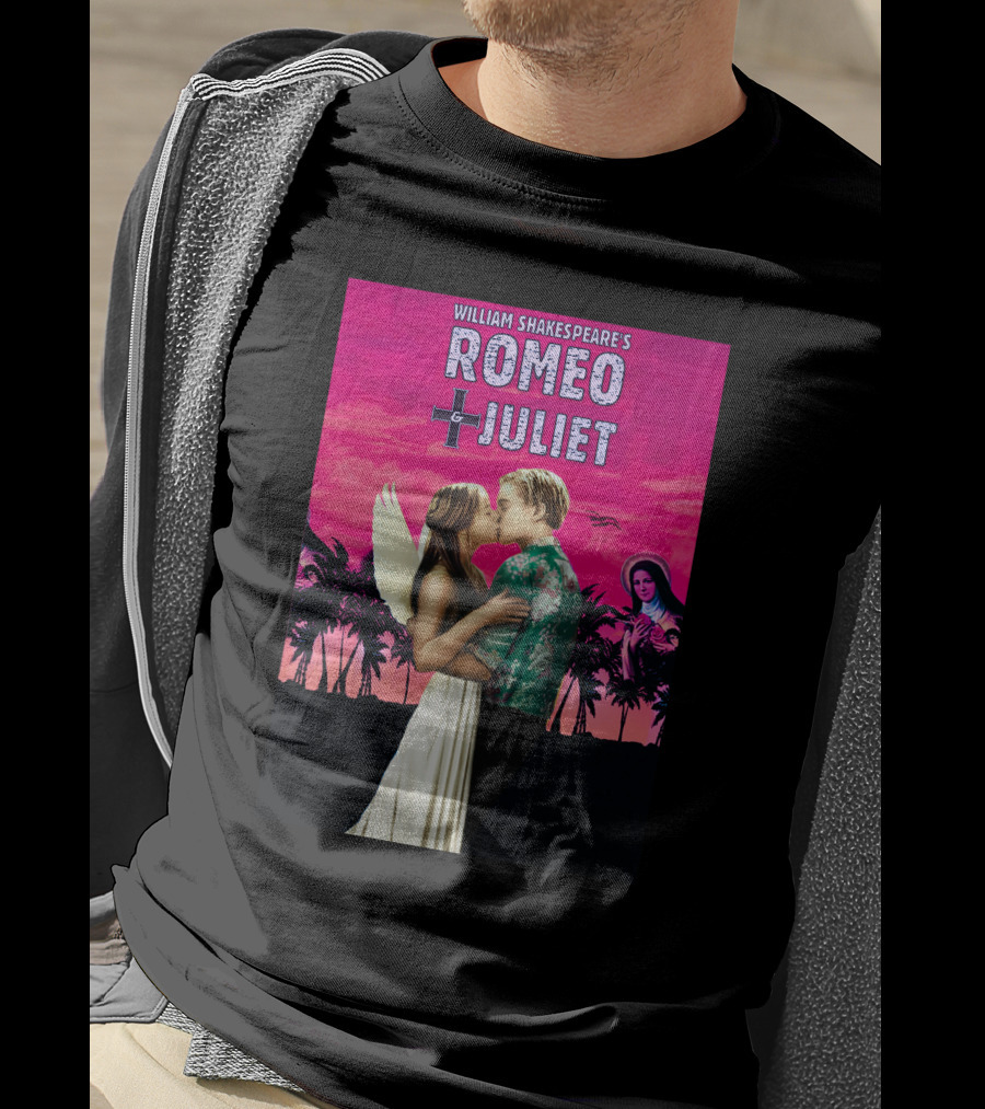 William Shakespeare's Romeo Juliet Ely Kreimendahl Tropical Angel Romance T-Shirt
