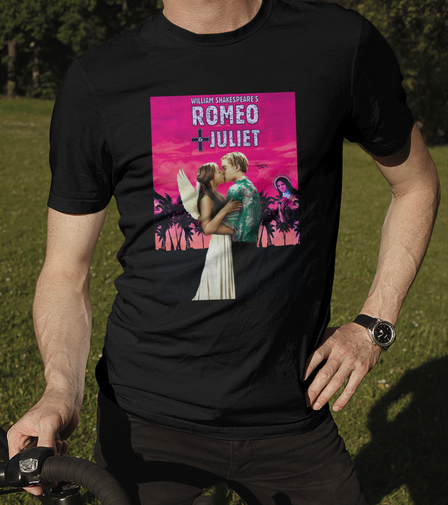 William Shakespeare's Romeo Juliet Ely Kreimendahl Tropical Angel Romance T-Shirt