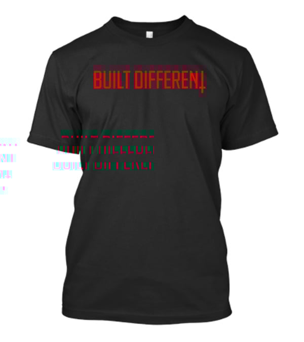 Haunted Night Merch Built Different Snevets Nalyd T-Shirt