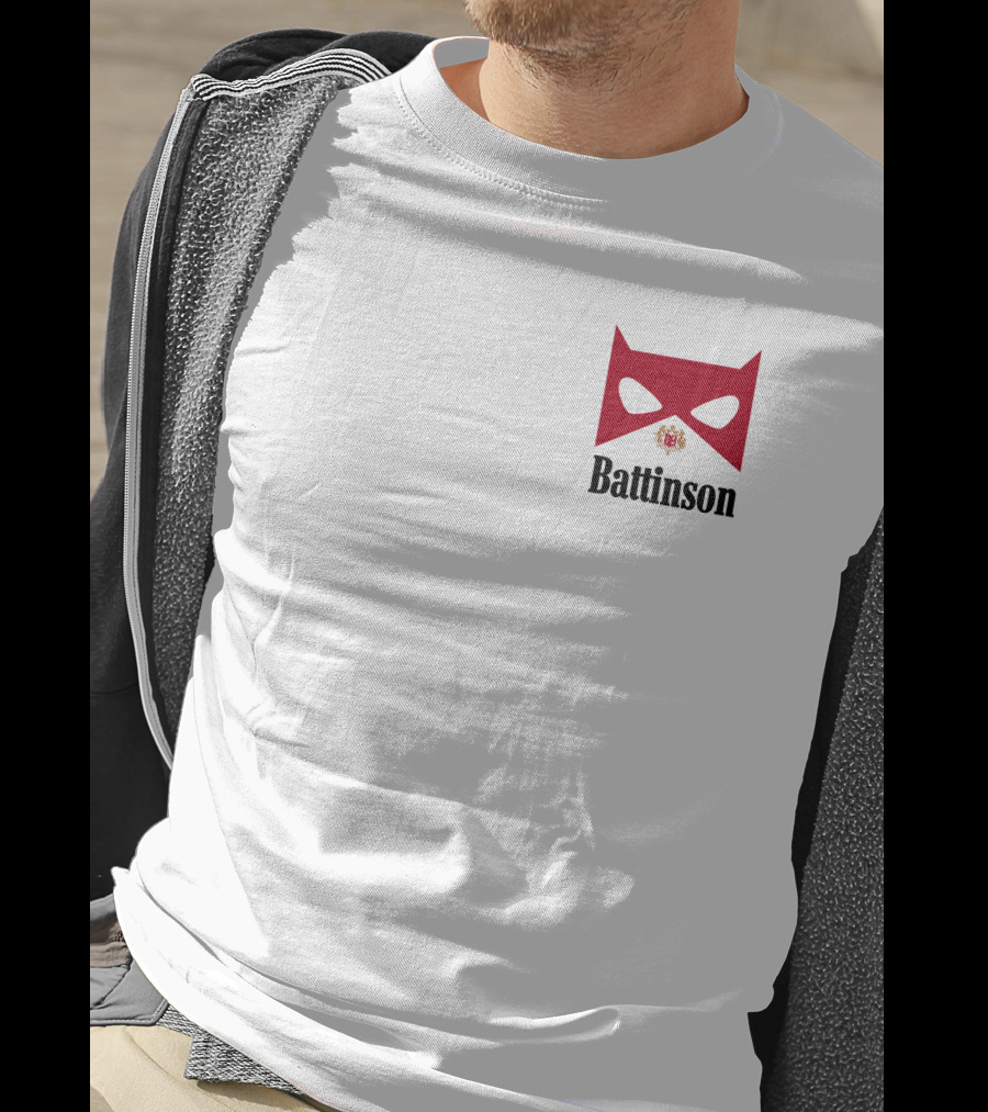 Battinson Mask Red T-Shirt