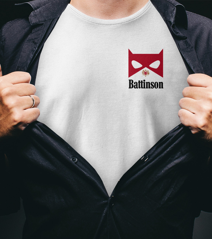 Battinson Mask Red T-Shirt