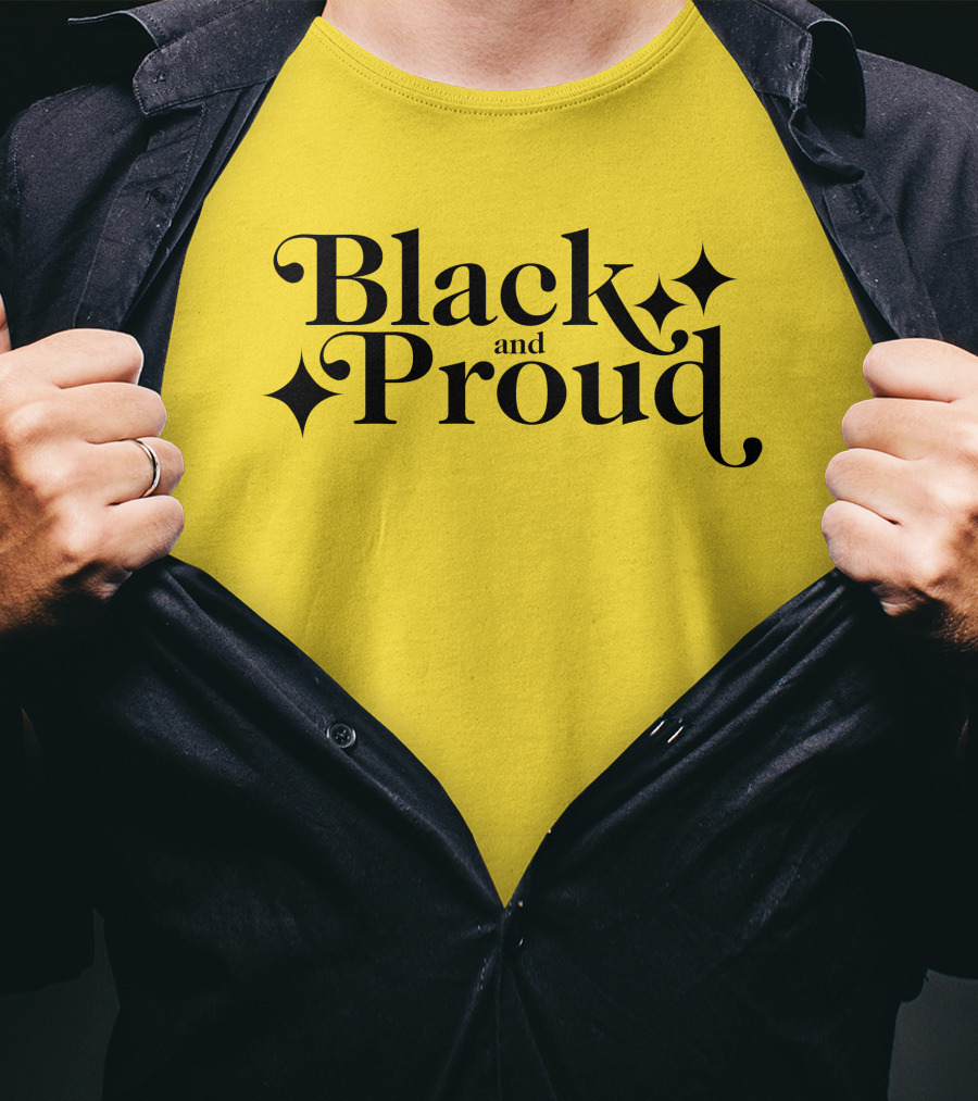 Black And Proud Scorpio Sky T-Shirt