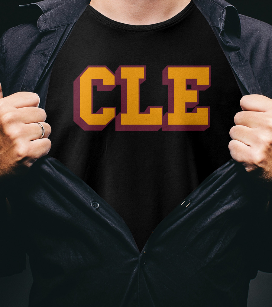 CLE Clothing Co Store Merch CLE College T-Shirt