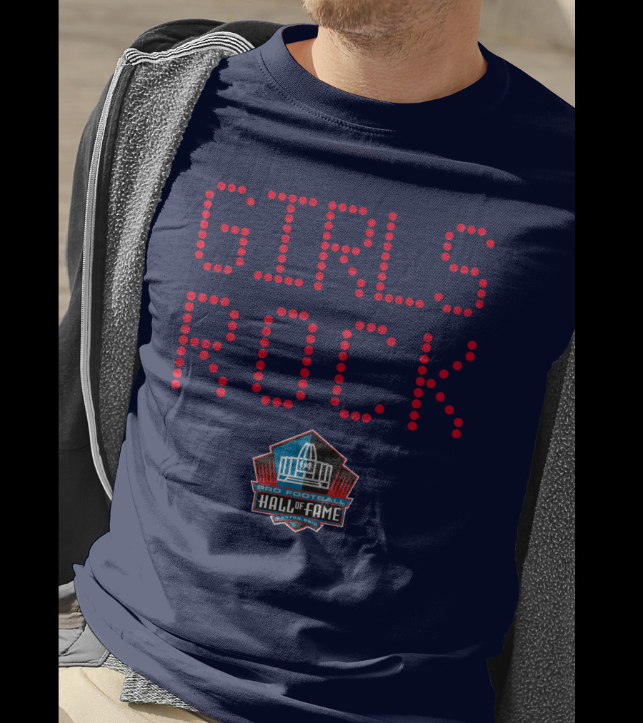 Pro Football Hall Of Fame Girls Rock Youth Merch T-Shirt