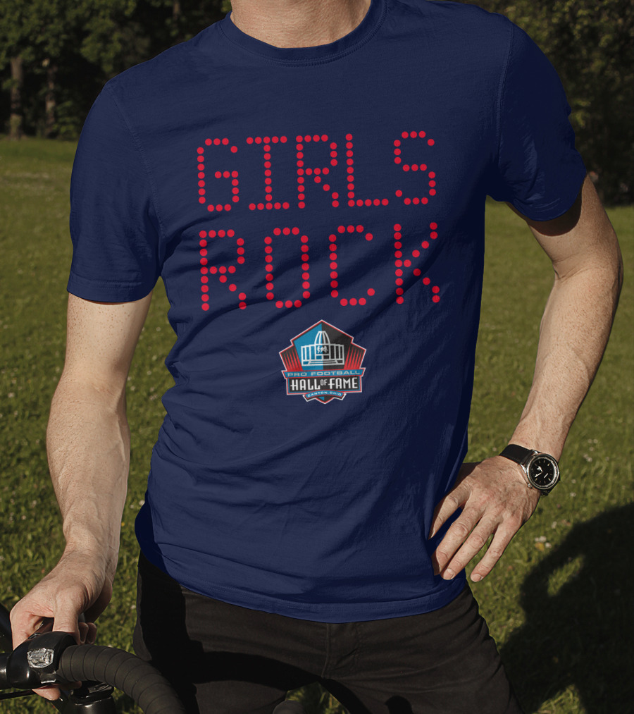Pro Football Hall Of Fame Girls Rock Youth Merch T-Shirt