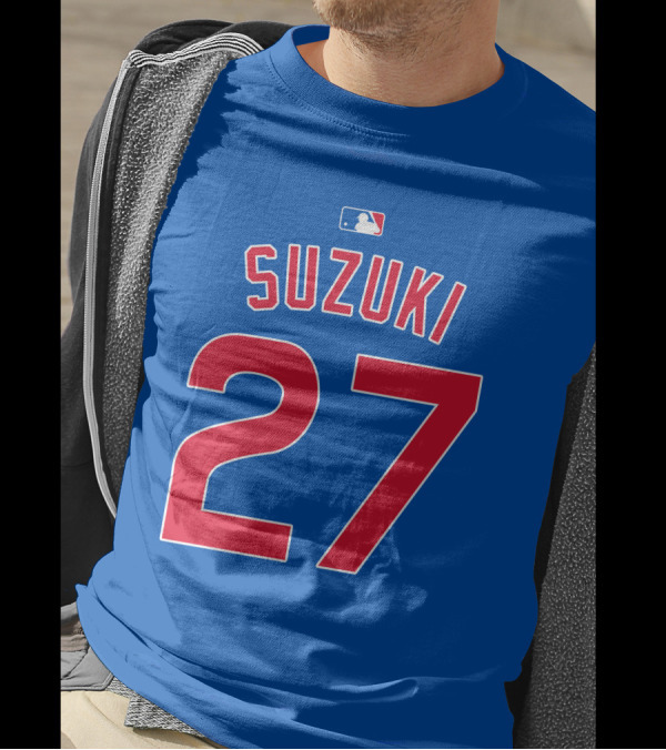 Obvious Merch Seiya Suzuki 27 MLB Jersey T-Shirt