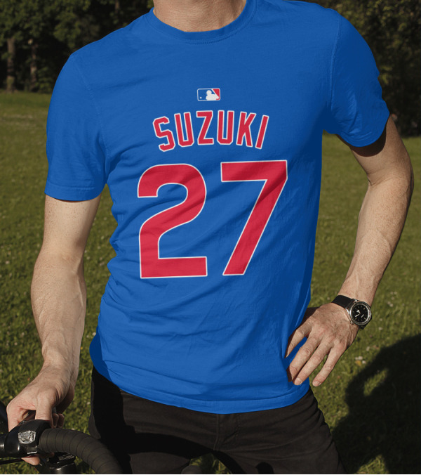 Obvious Merch Seiya Suzuki 27 MLB Jersey T-Shirt