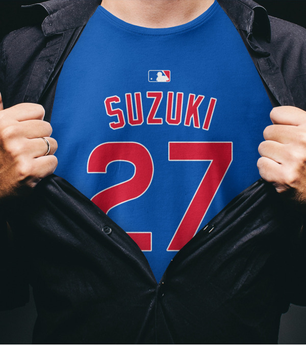 Obvious Merch Seiya Suzuki 27 MLB Jersey T-Shirt