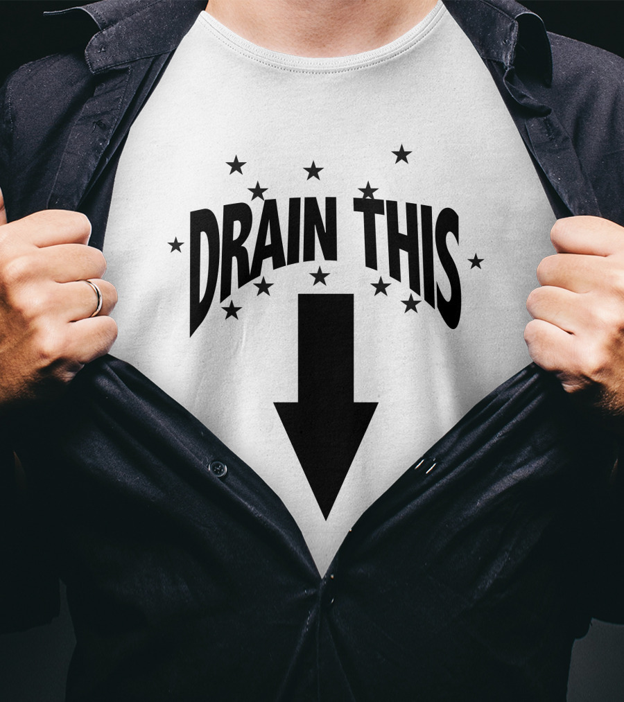 Drain This Rafa Stinks Stars Arrow T-Shirt