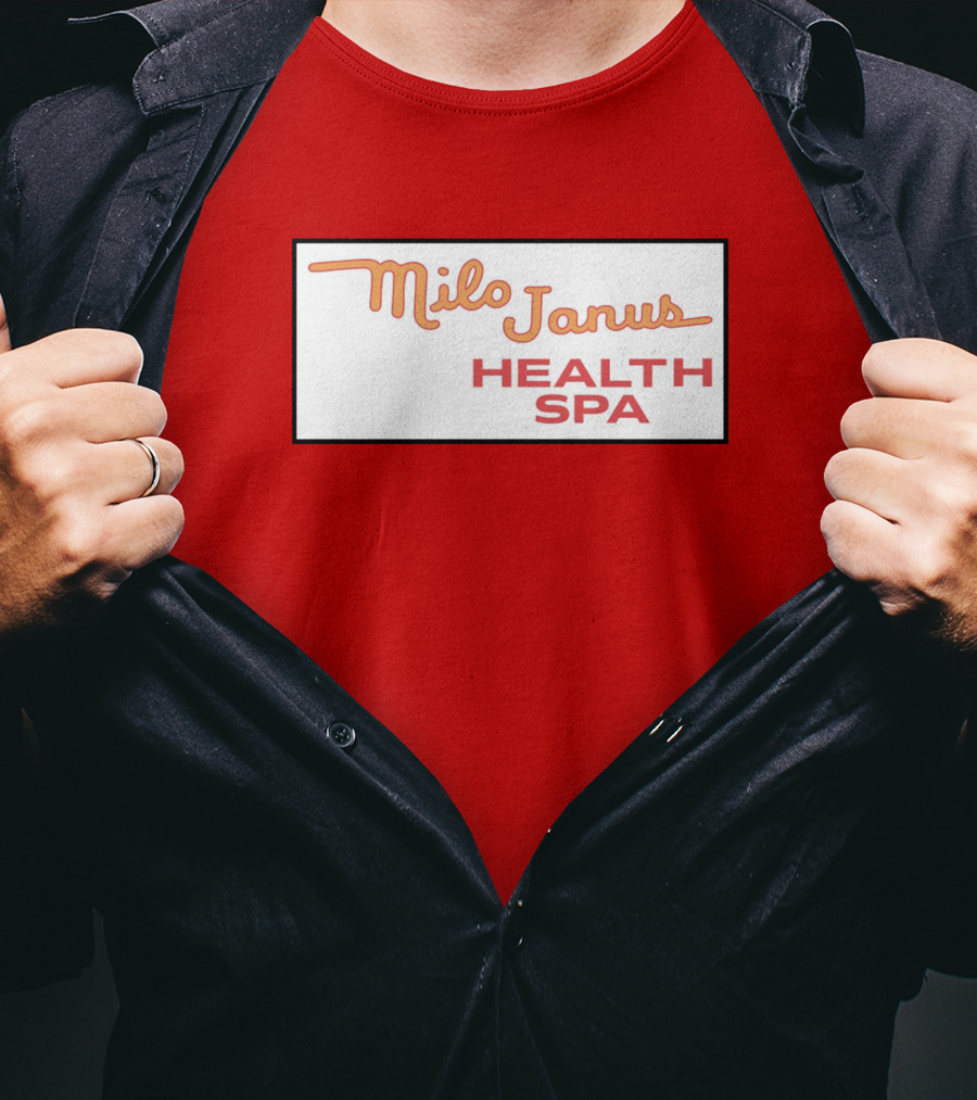 Milo Janus Health Spa Columbo Phile Classic TV Reference T-Shirt