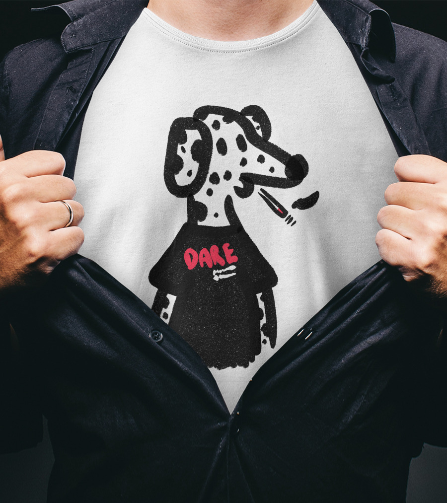 Dare Dog Bad Dogs Club Spotted Canine Razor Edge T-Shirt