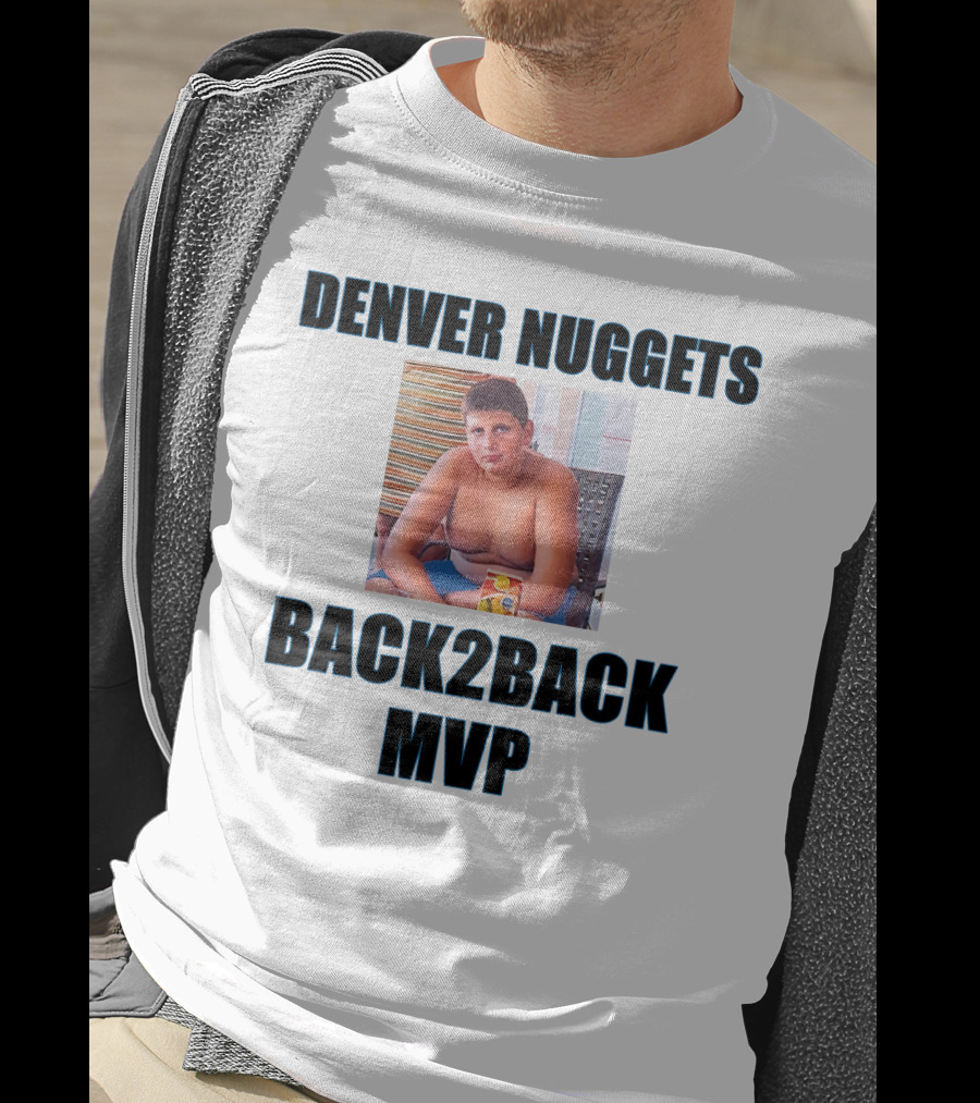 Denver Nuggets Jokic Back2back MVP Fans Only T-Shirt