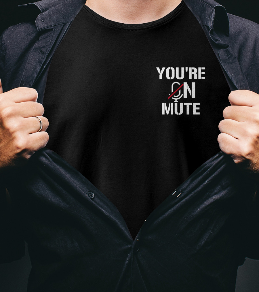 You're On Mute Microphone Icon Shahnaz Gill Fandom T-Shirt