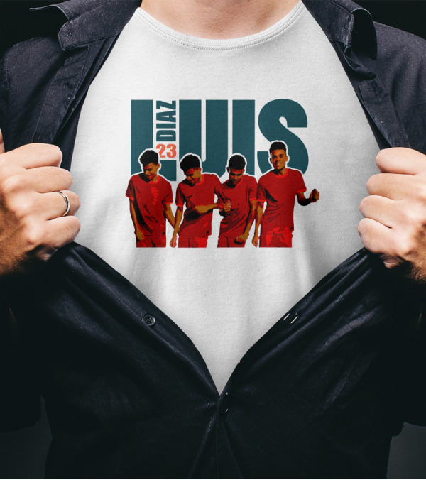 Luis Diaz 23 Dance Redmen TV Shopify Store T-Shirt