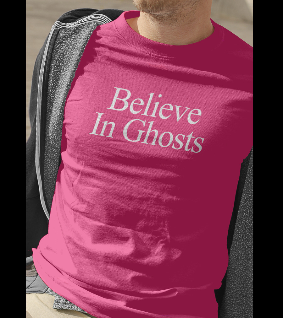 Lonely Ghost Believe In Ghosts T-Shirt