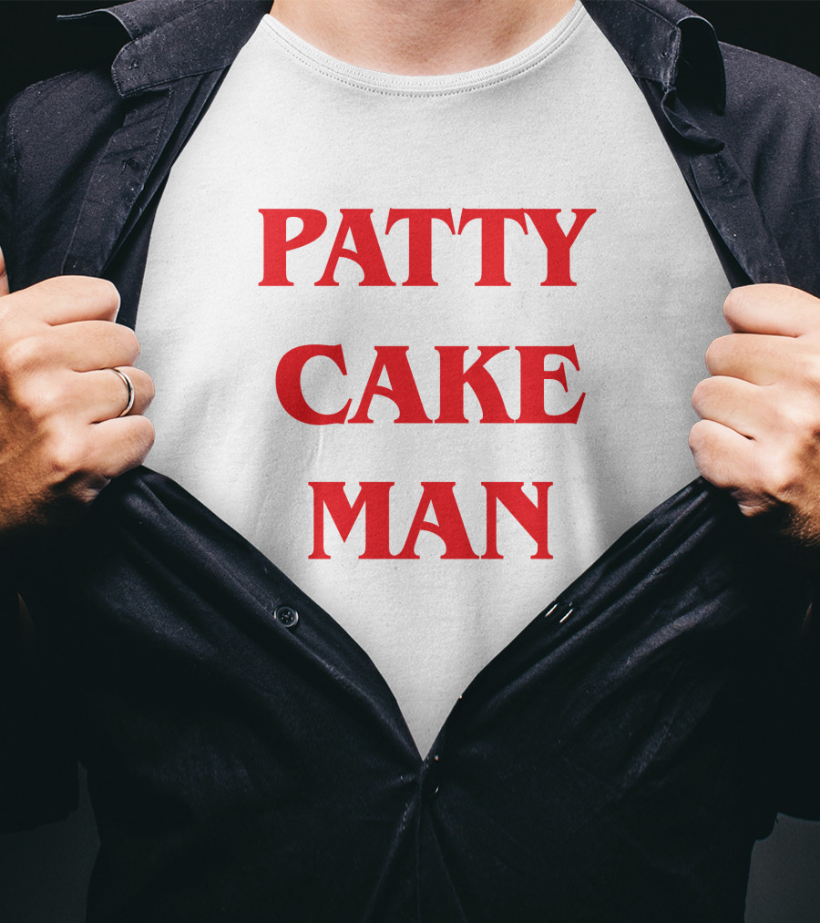 Upnorthtrips Presents Patty Cake Man Red T-Shirt