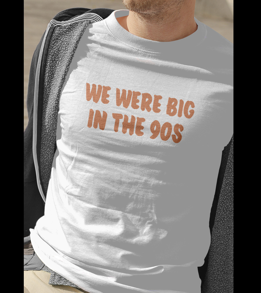 We Were Big In The 90s Govols Nwgavol Retro Nostalgia T-Shirt