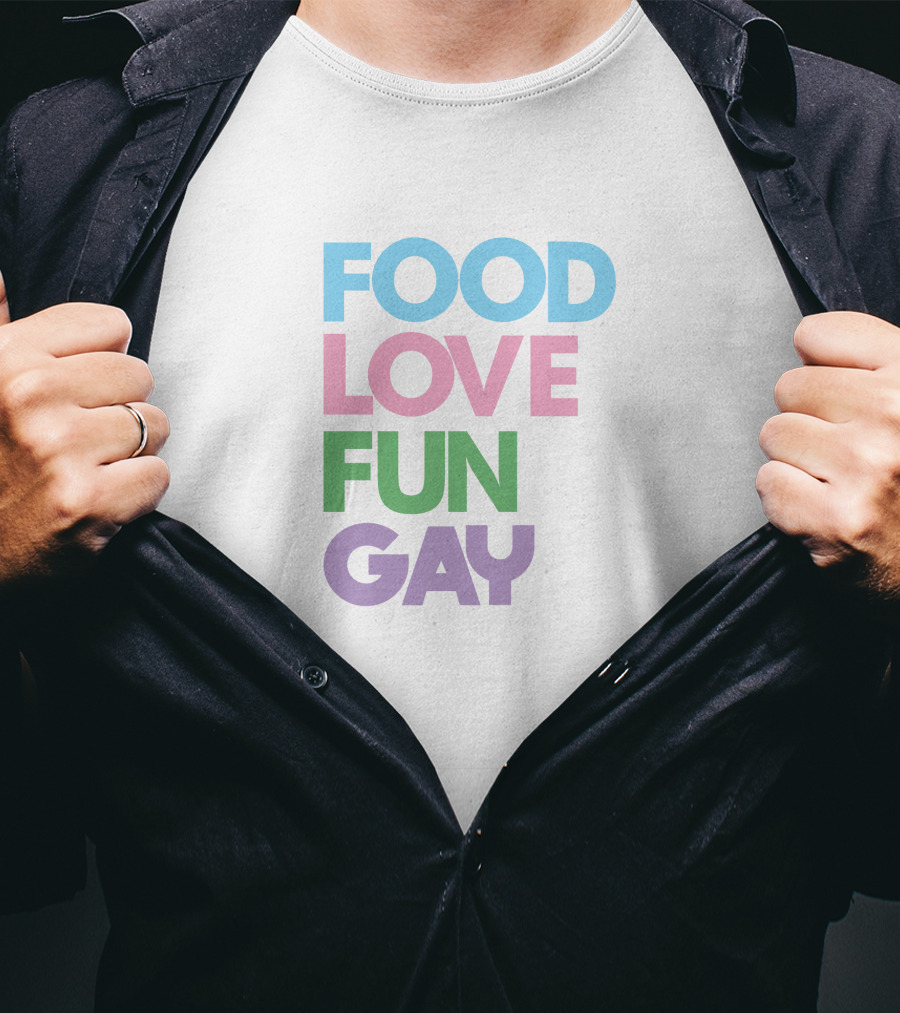 Try Guys Food Love Fun Gay Merch T-Shirt