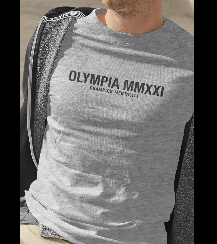 OLYMPIA MMXXI Champion Mentality Bold Mindset T-Shirt