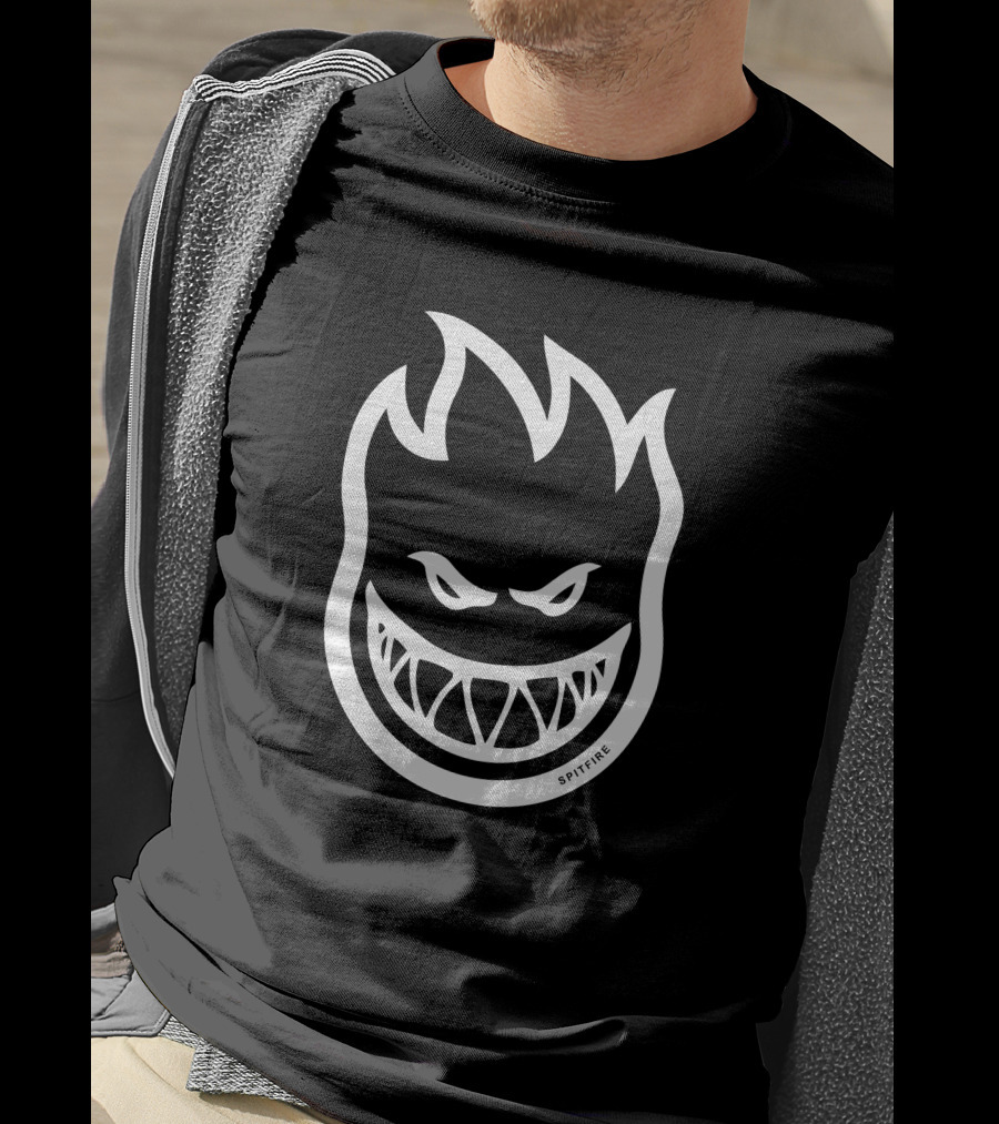 Super Shop Spitfire Bighead Flame T-Shirt