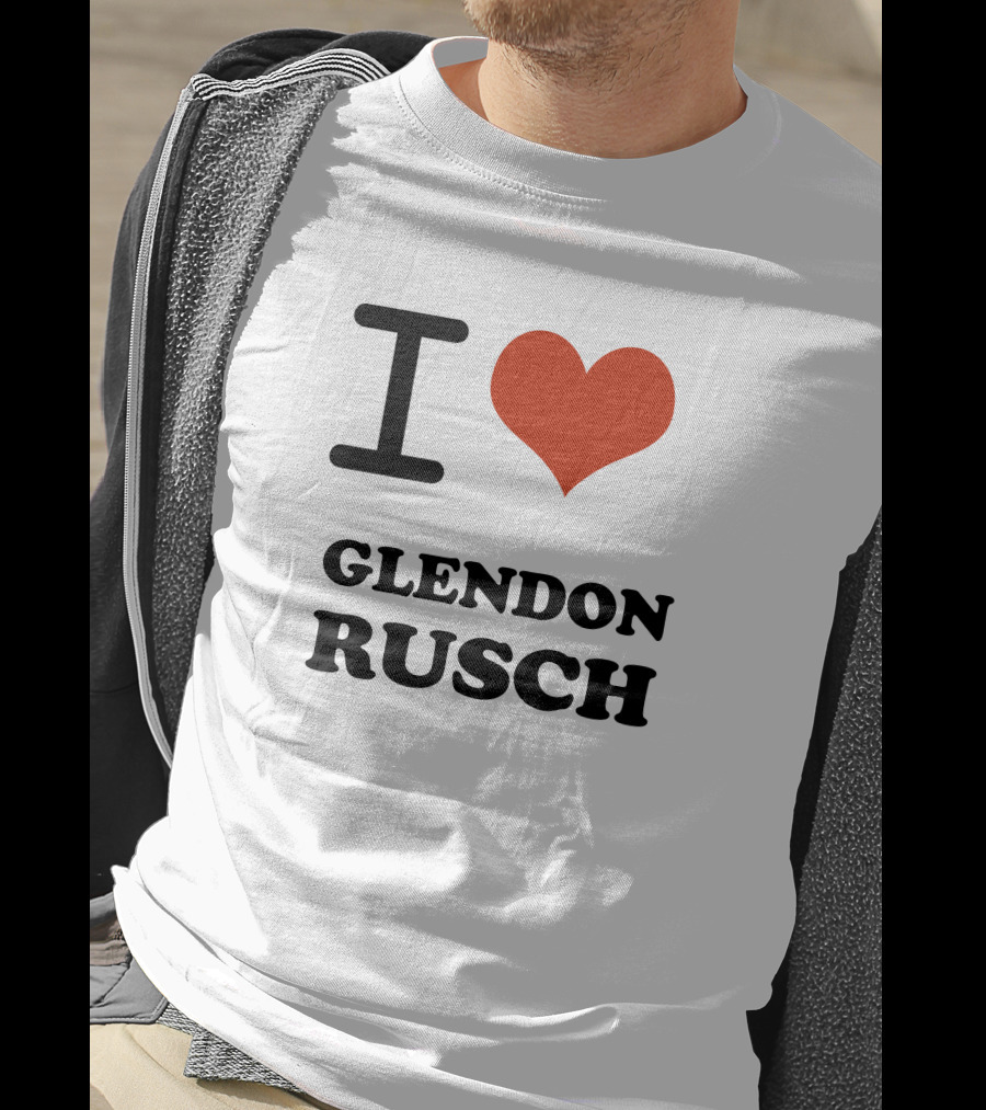I Heart Glendon Rusch Fan Appreciation T-Shirt