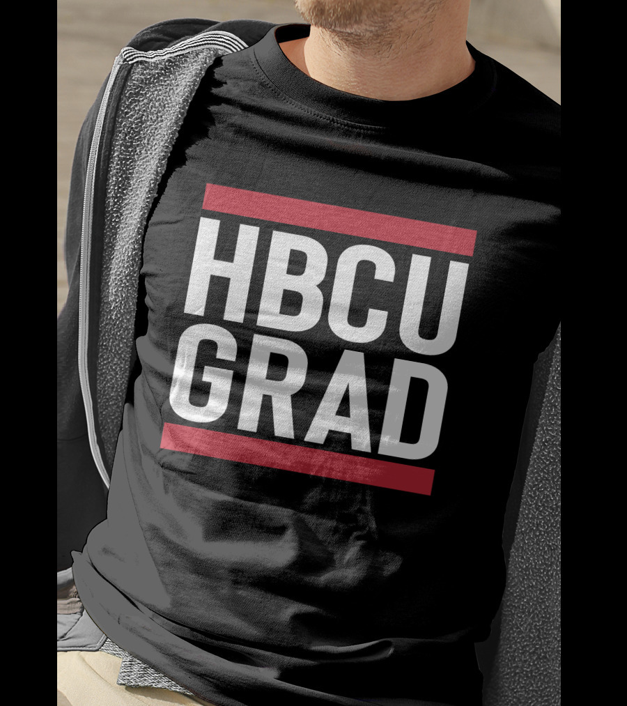 HBCU Grad Merch HBCU Grad Bold White T-Shirt