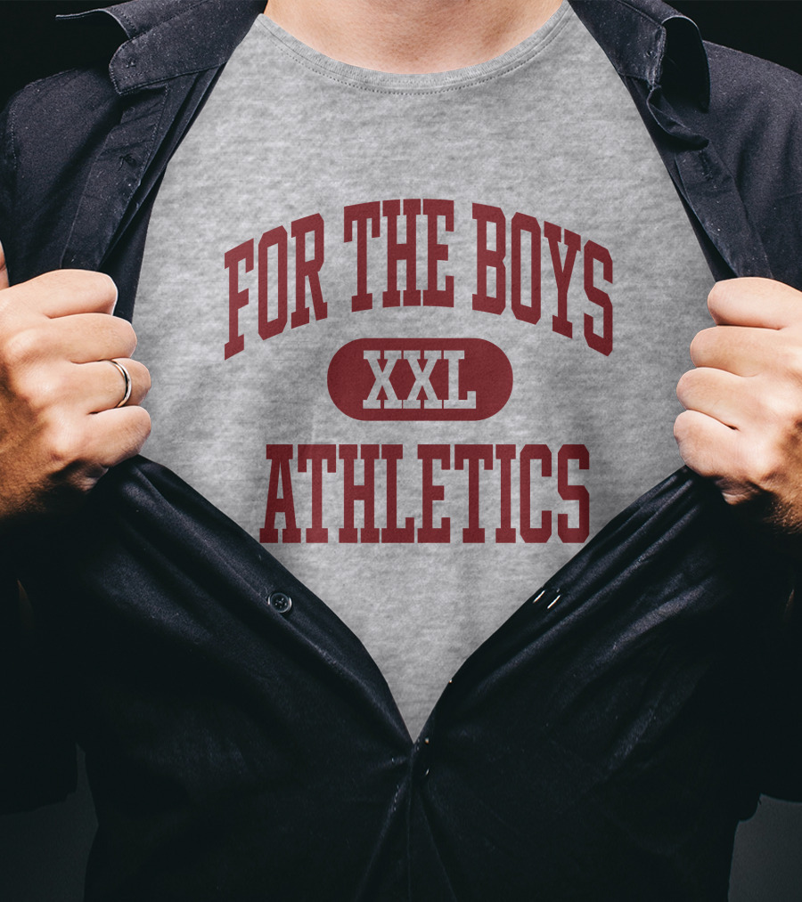 For The Boys Xxl Athletics T-Shirt