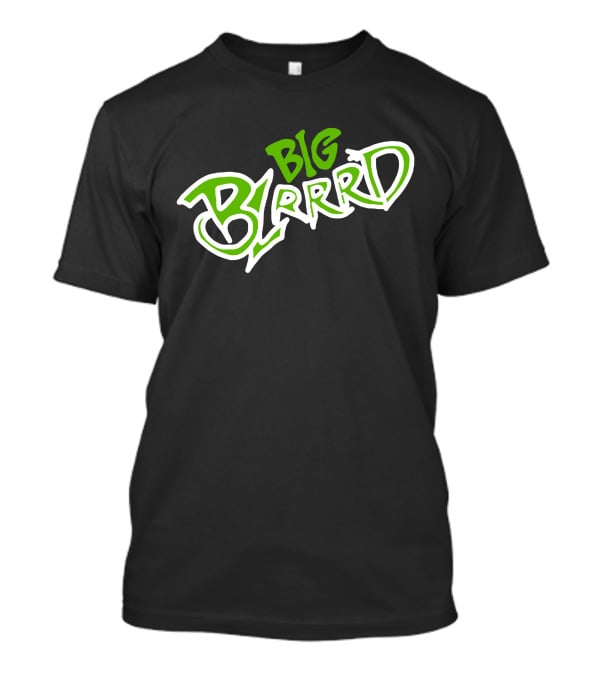 Pooh Shiesty Merch Big Blrrd Graphic Text Green T-Shirt