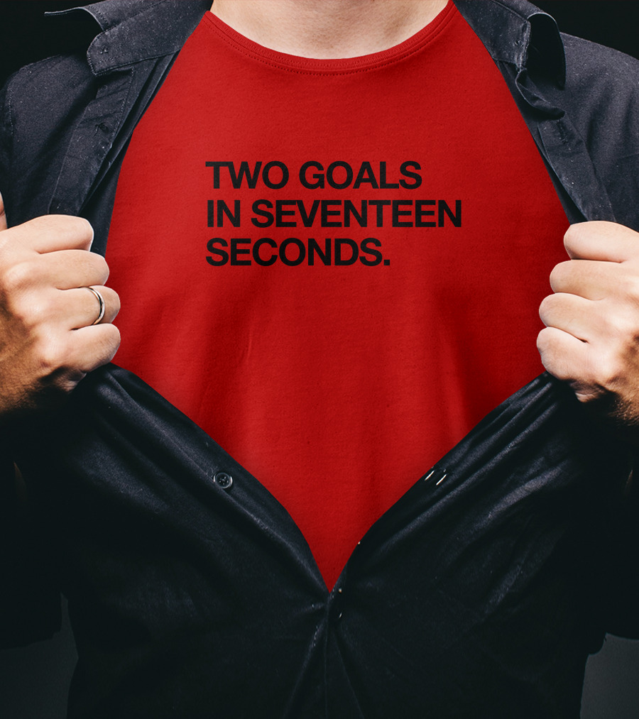 Two Goals In Seventeen Seconds Chicago Sports History T-Shirt