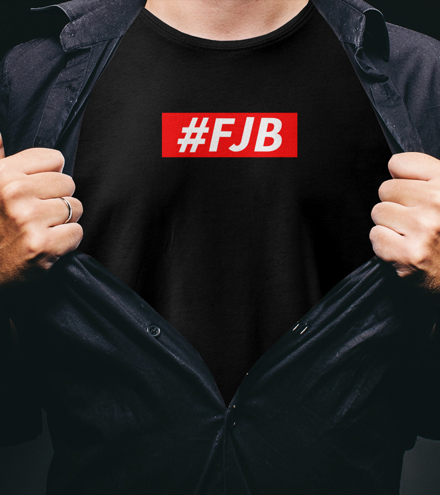 Hodgetwins Merch #FJB Bar Red Square T-Shirt