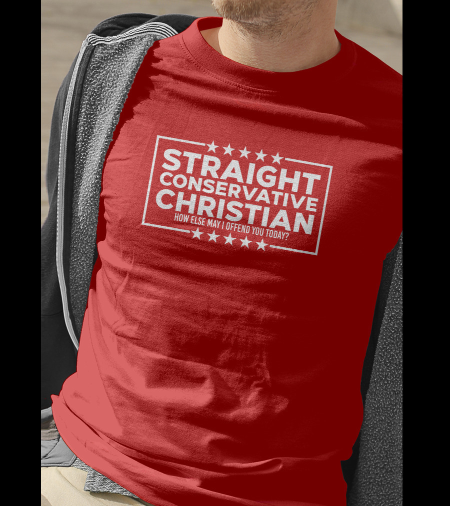 Hodgetwins Store Straight Conservative Christian How Else May I Offend You Today T-Shirt