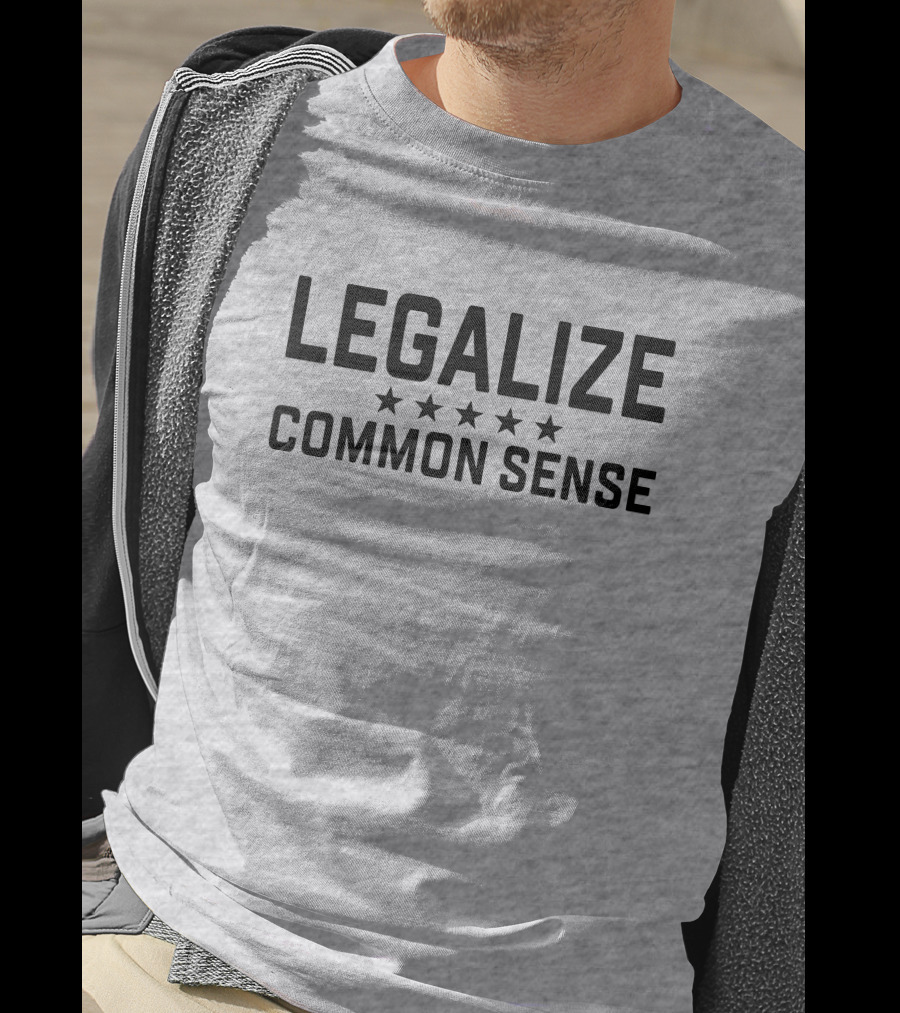 Hodgetwins Merch Legalize Common Sense Stars T-Shirt
