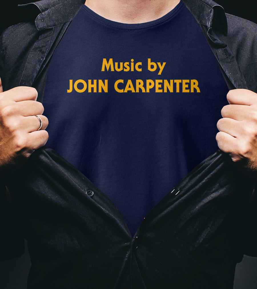 Super Yaki Shop Music By John Carpenter T-Shirt