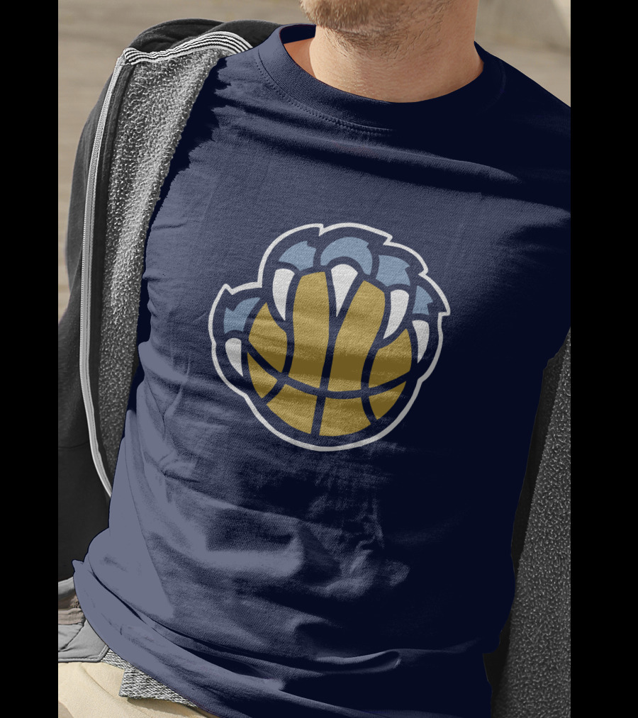 Homage Shop Memphis Grizzlies Molly Morrison Basketball Claw T-Shirt