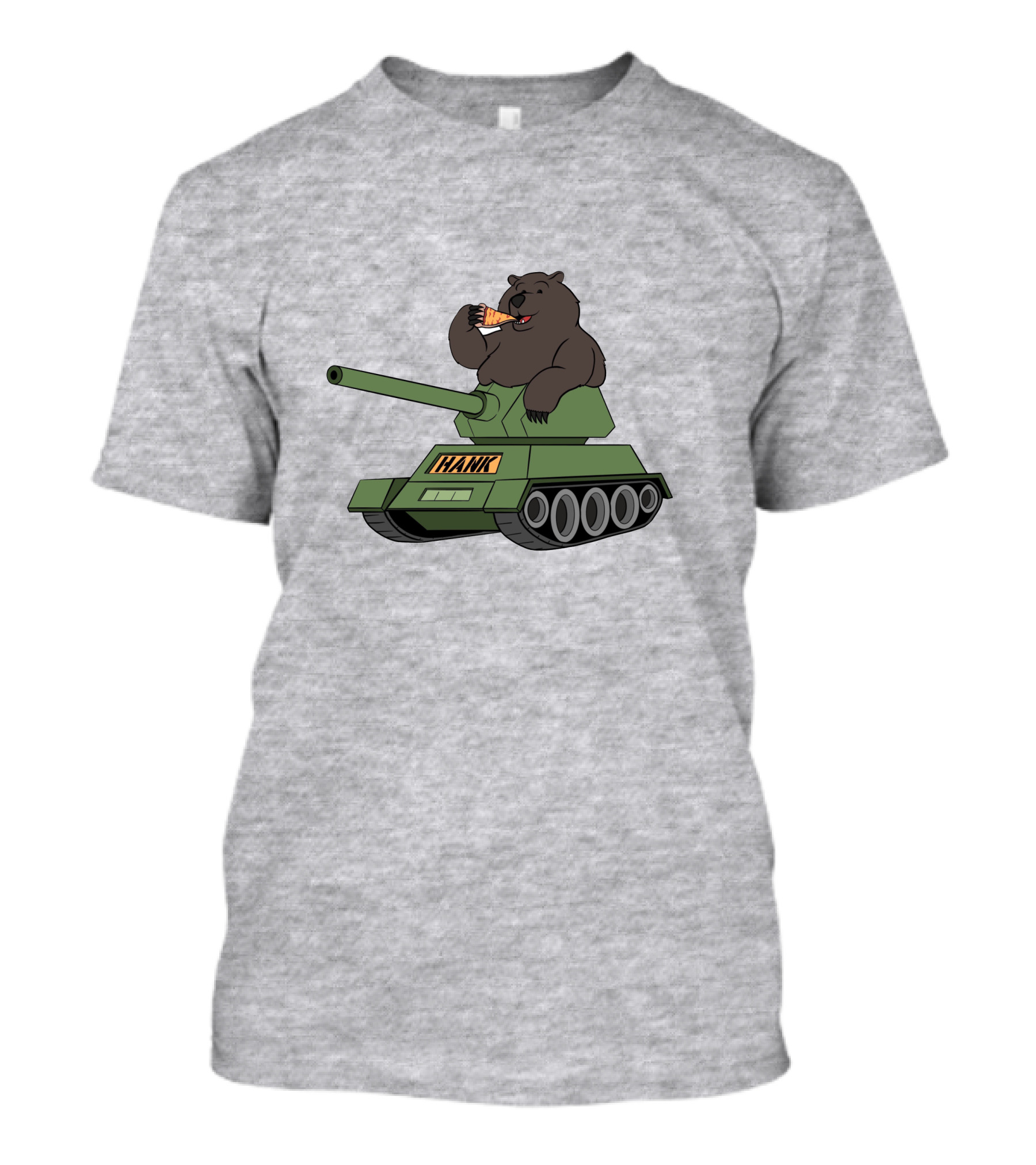 Pardon My Take Hank The Tank Bear Pizza Tank Big Cat T-Shirt