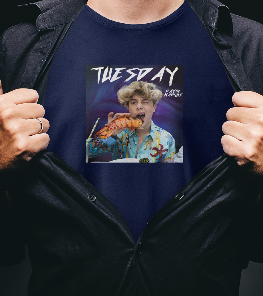 Tuesday Gavin Magnus Merch Lobster T-Shirt