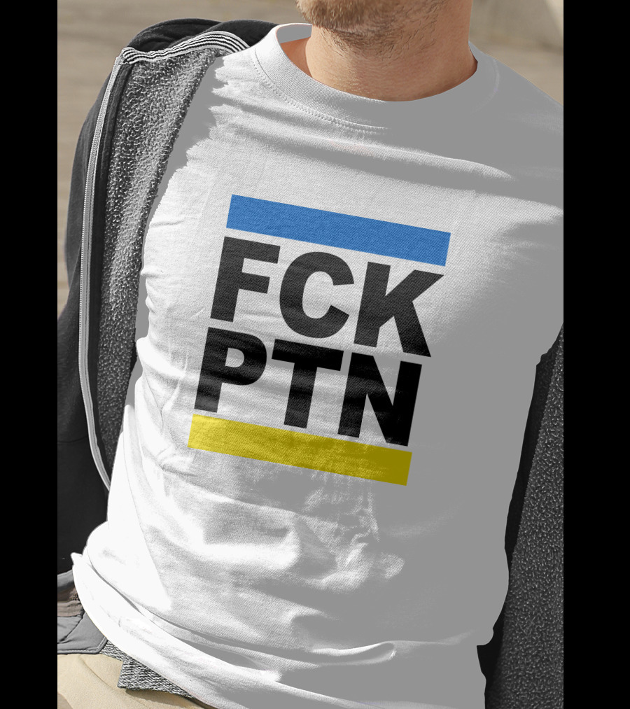FCK PTN Blue Yellow Stripes T-Shirt