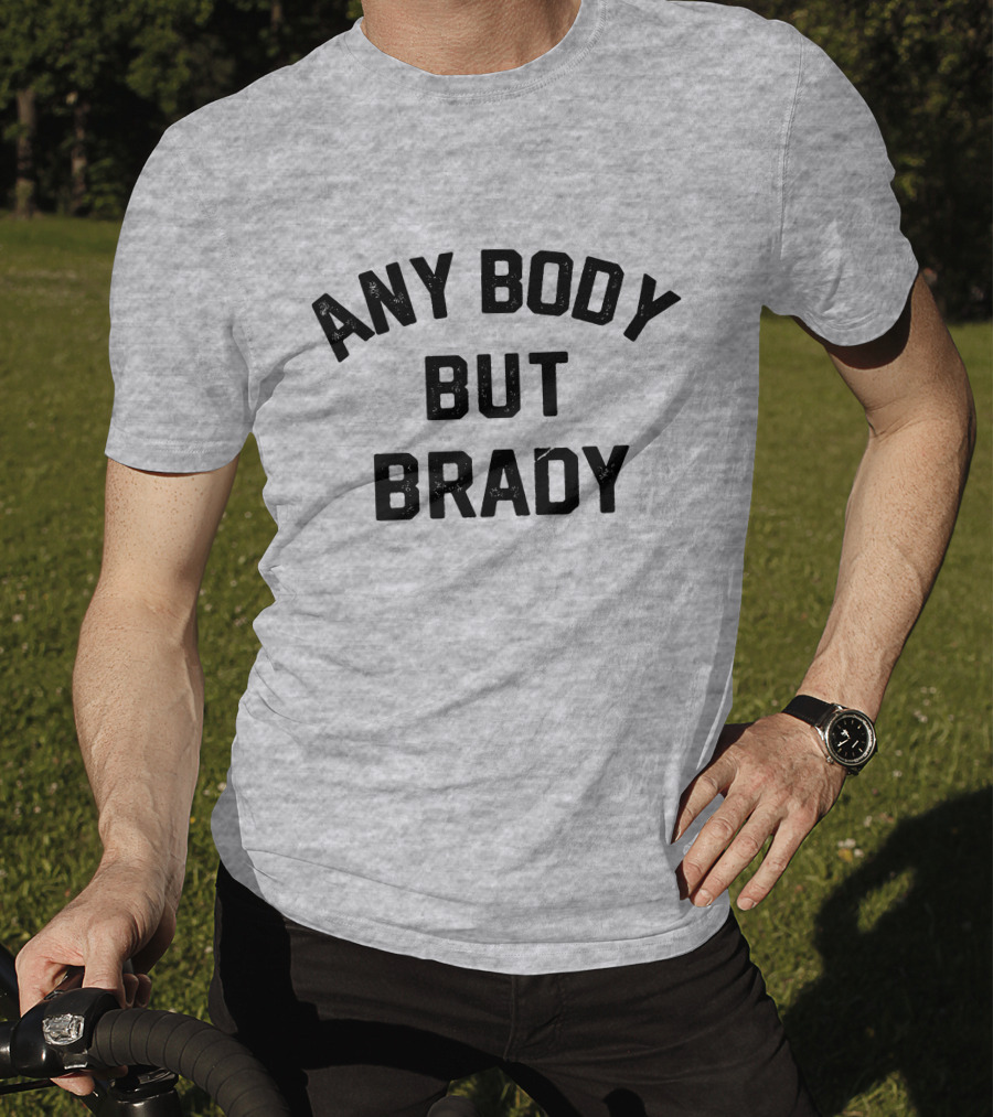 Steel City Anybody But Brady Football Fan Pittsburgh Dad T-Shirt